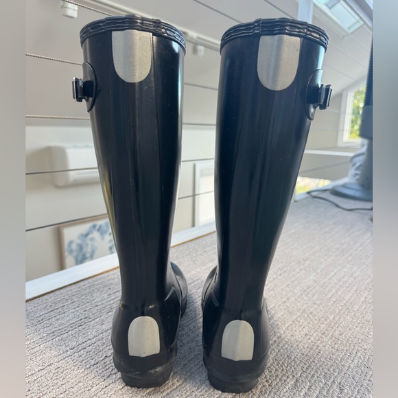 Hunter Original Boots in Gloss Black, EU 37 - Picture 2 of 7